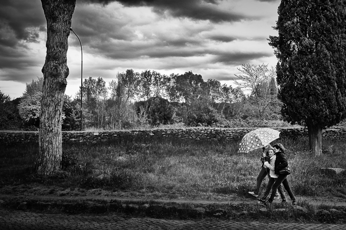 Yuri Evangelista - Street Photography - Nubi sull'Appia Antica