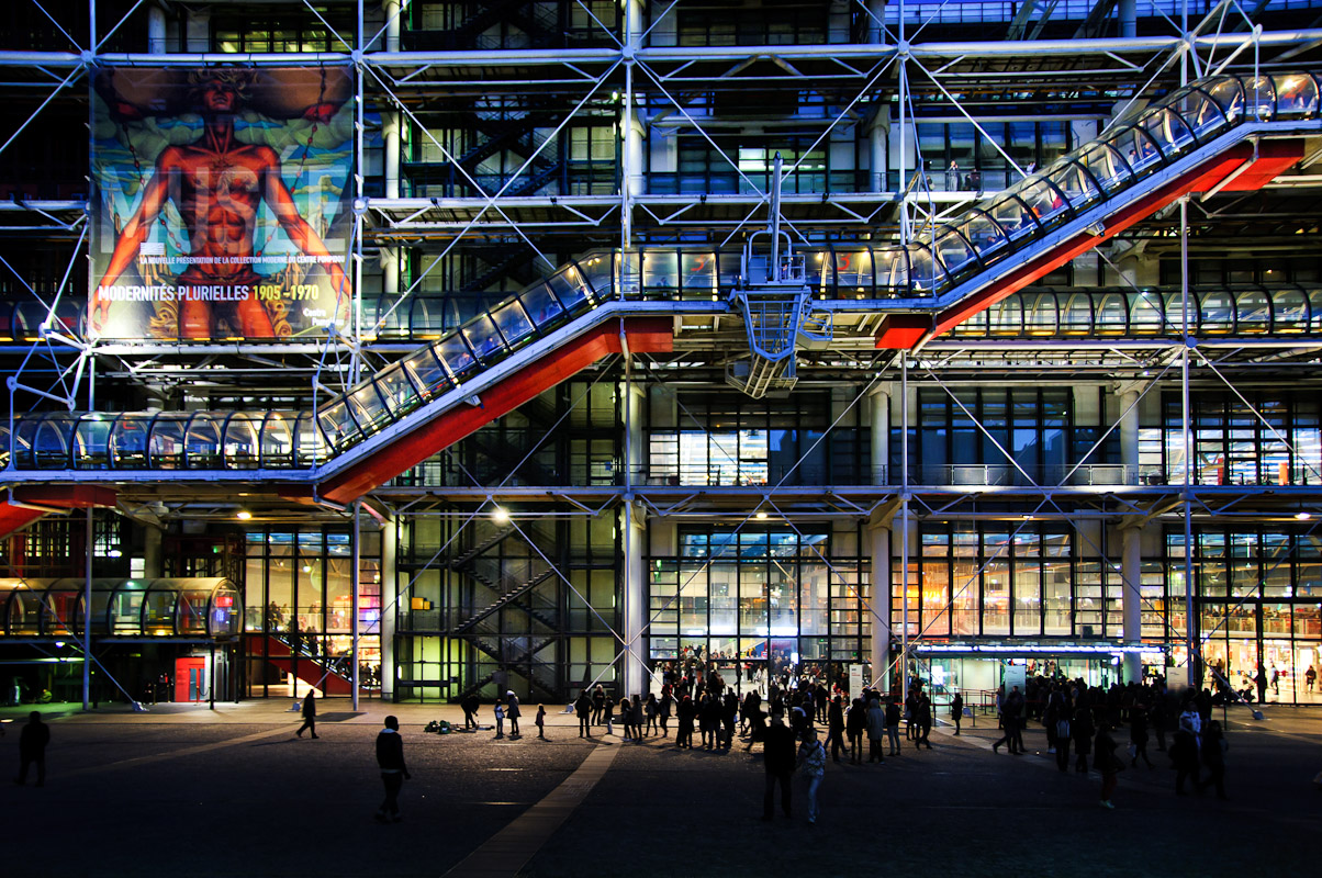 Yuri Evangelista - Street Photography - le Centre Pompidou